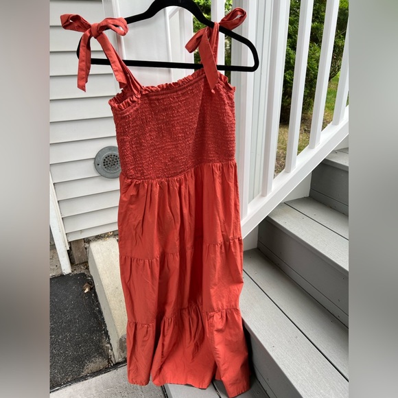 Tie Strap Tiered Sundress - Picture 4 of 11